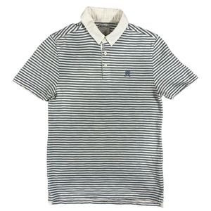 Ruffian For Threads & Heirs Men Striped‎ Short Sleeve Polo Size Small